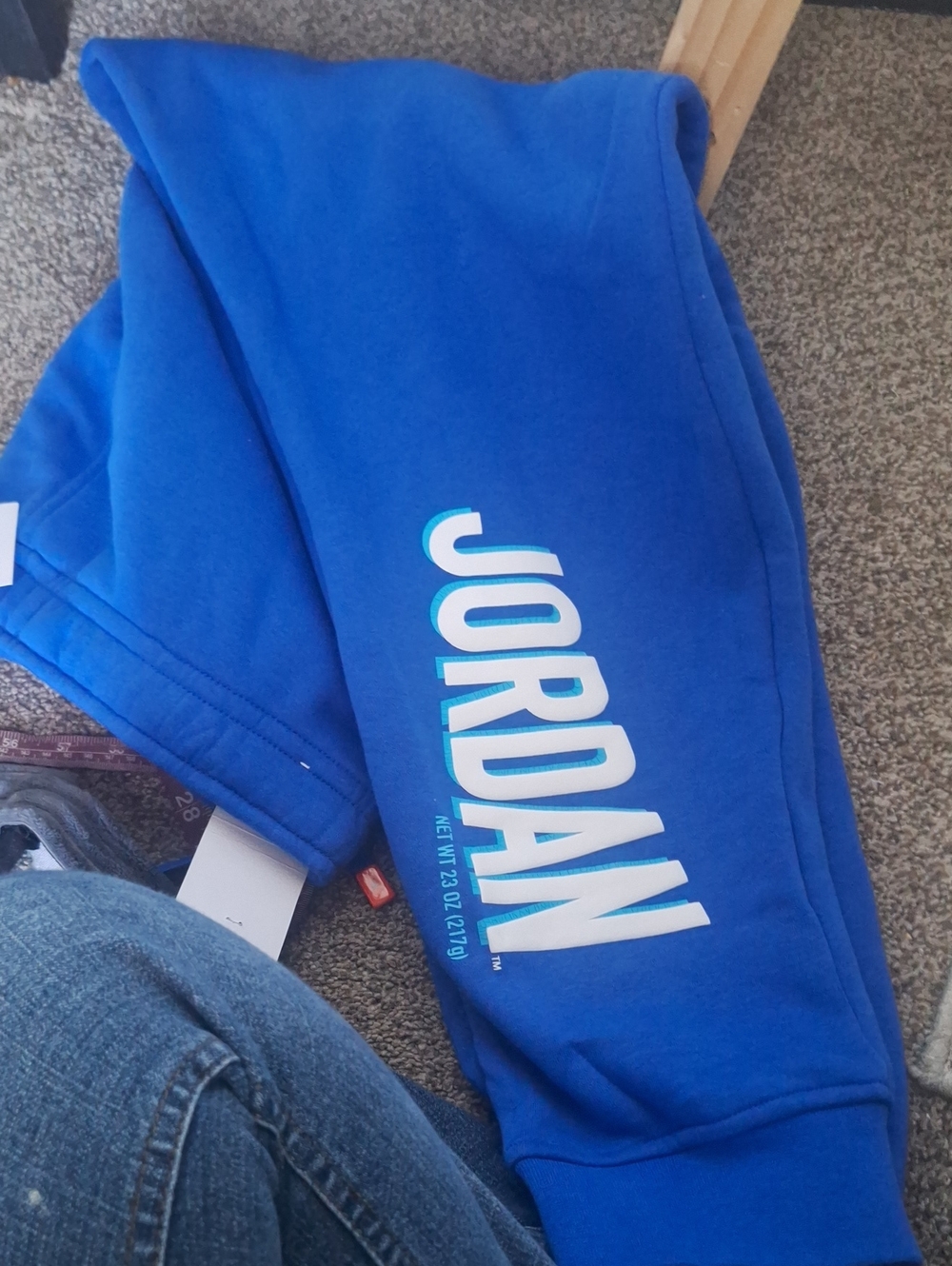 Jordan Royal Blue Logo Sweatpants